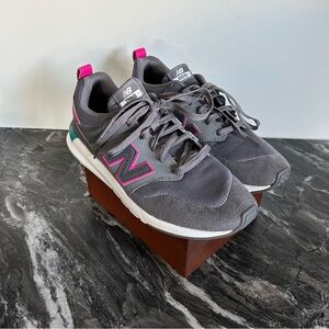 009 New Balance Grey Comfort Sneakers